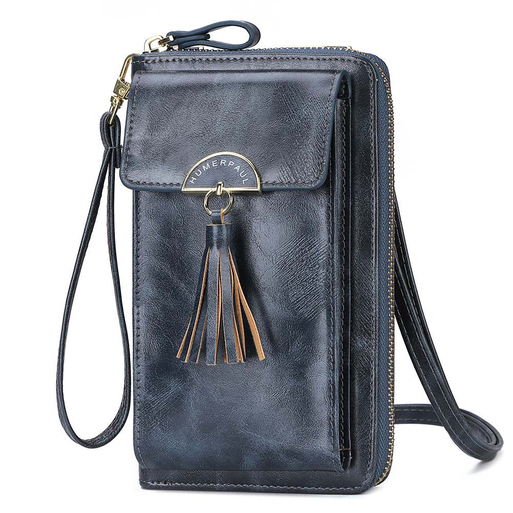 Women's Bags New Retro Fashion Shoulder Bags Ladies Small Messenger Bags European and American Mobile Phone Leather Bags